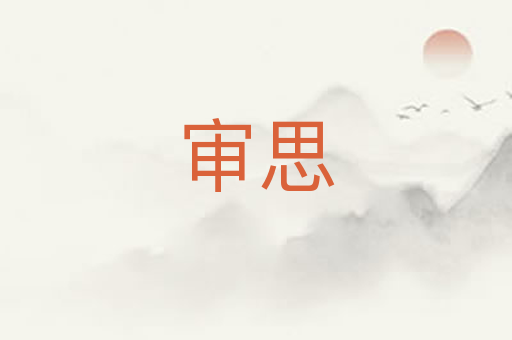 审思