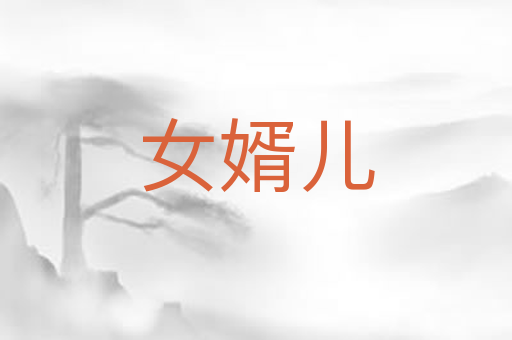 女婿儿
