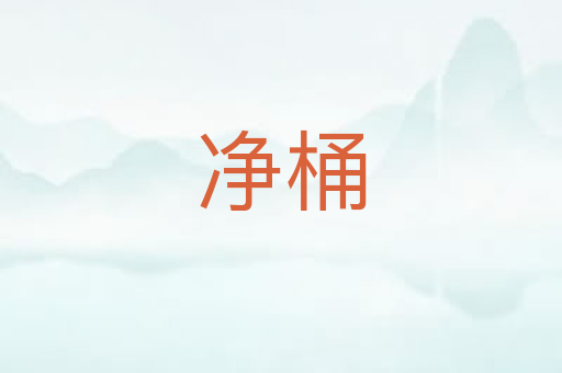 净桶